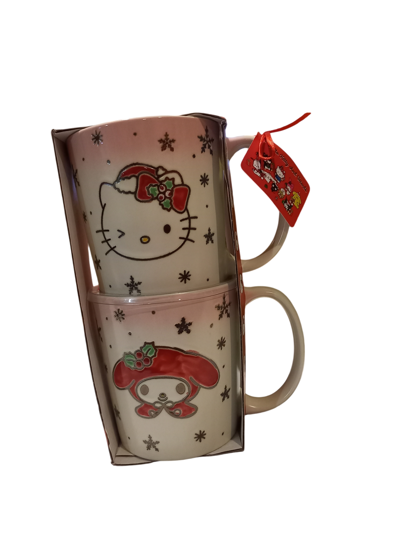 Hello Kitty Set Par De Tazas
