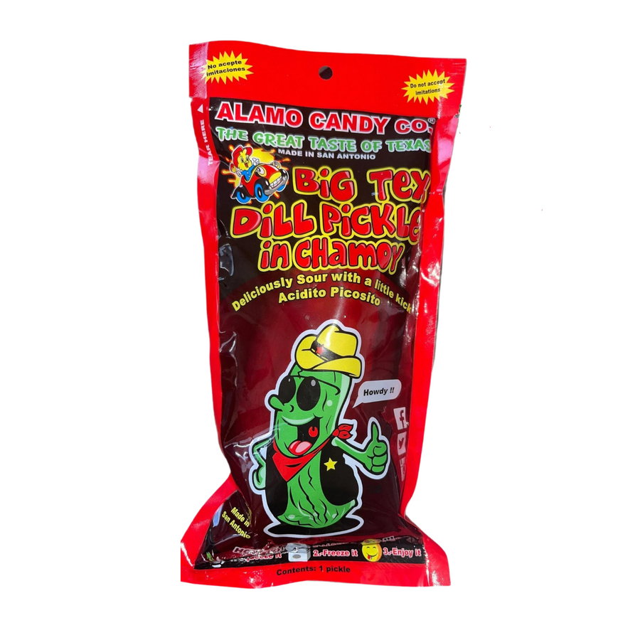 Alamo Candy Co Big Tex Dill Pickle Chamoy 1 Pickle