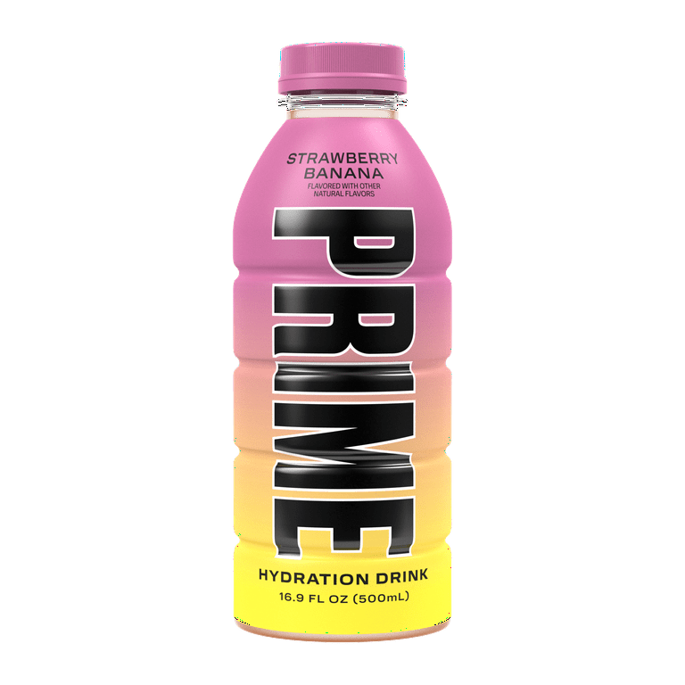 Prime Strawberry Banana Hydration Drink 16.9 Fl