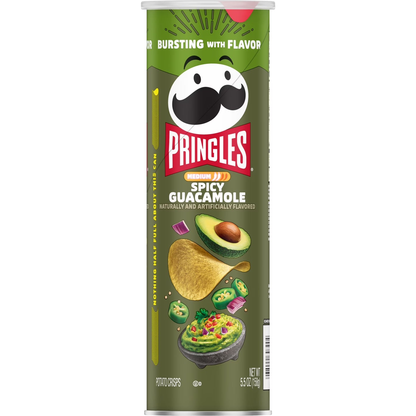 Pringles Spicy Guacamole 5.5 Oz