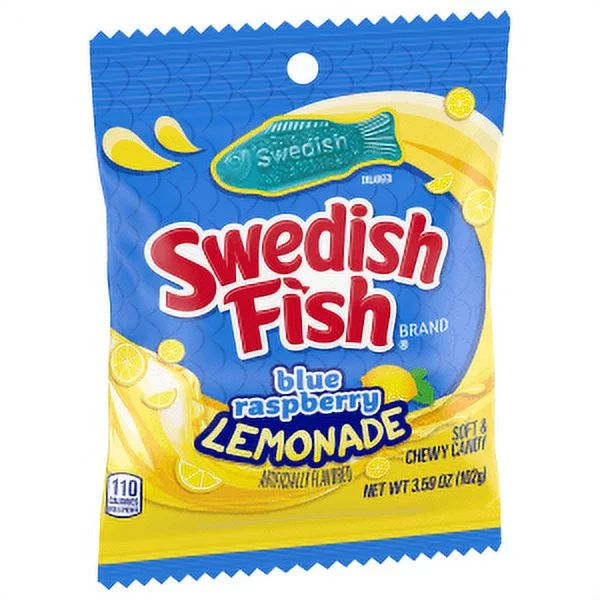 Swedish Fish Blue Raspberry Lemonade 3.59 Oz