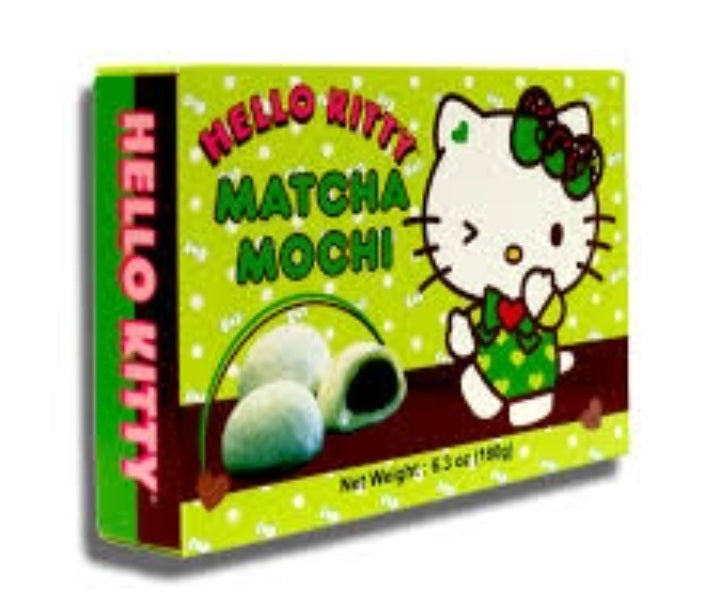 Hello Kitty Matcha Mochi