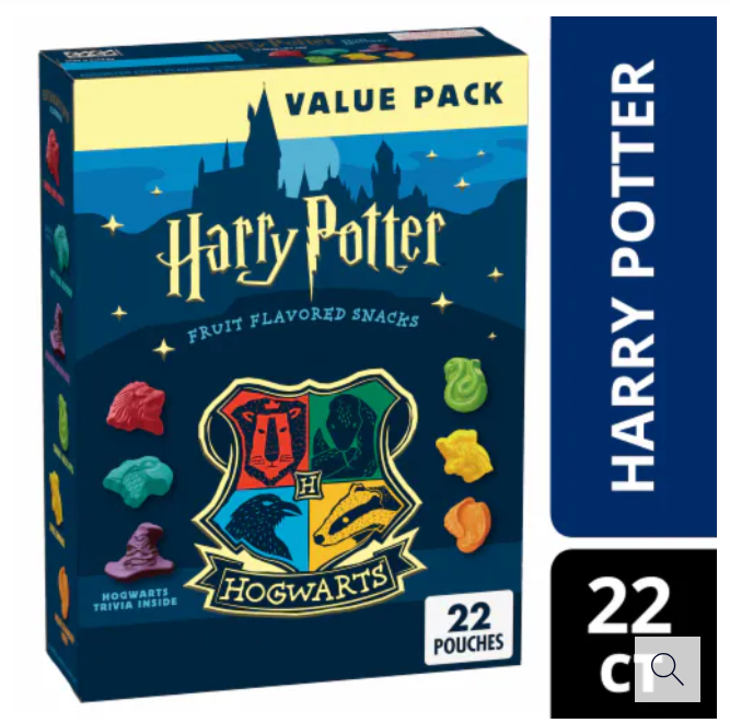 Harry Potter Fruit Flavored Snacks 22 Pouches