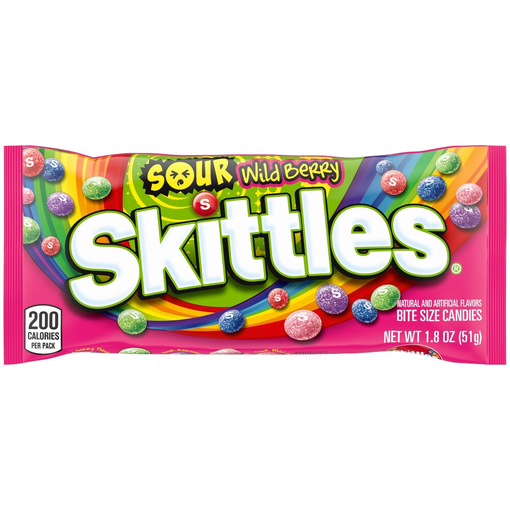 Skittles Sour Wild Berry 51 g (1.8 oz)