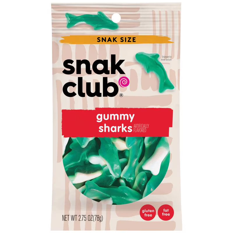 Snak Club Gummy Sharks