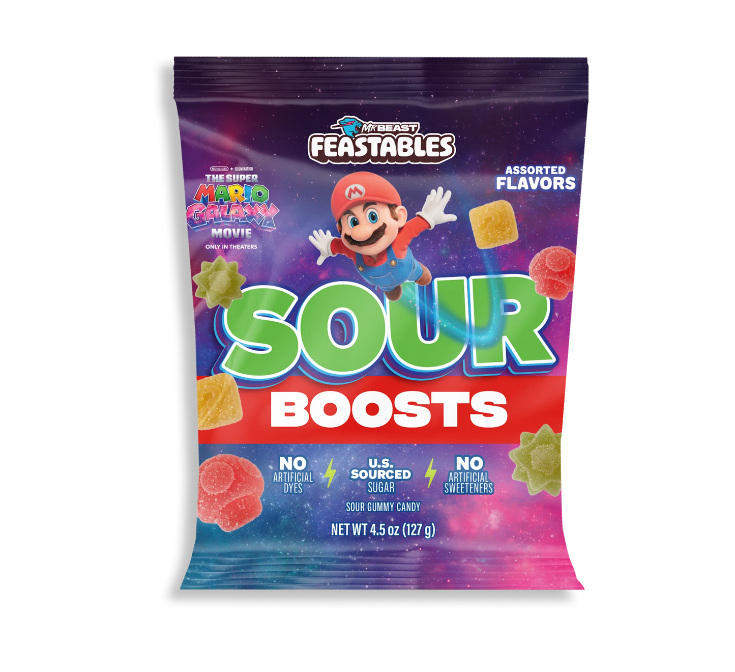 Mr Beast Sour Boosts 4.5 oz
