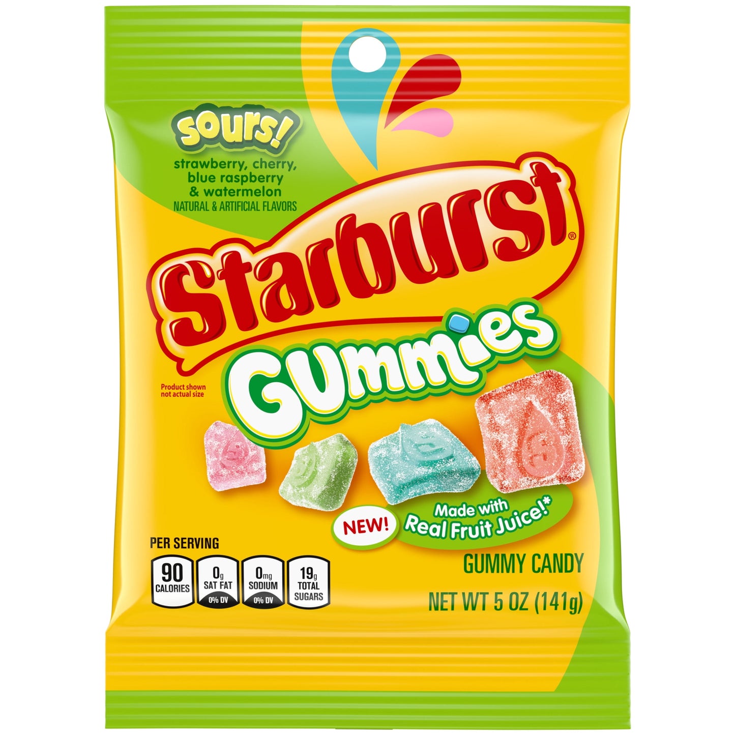 Starburst Gummies Sours 5 Oz