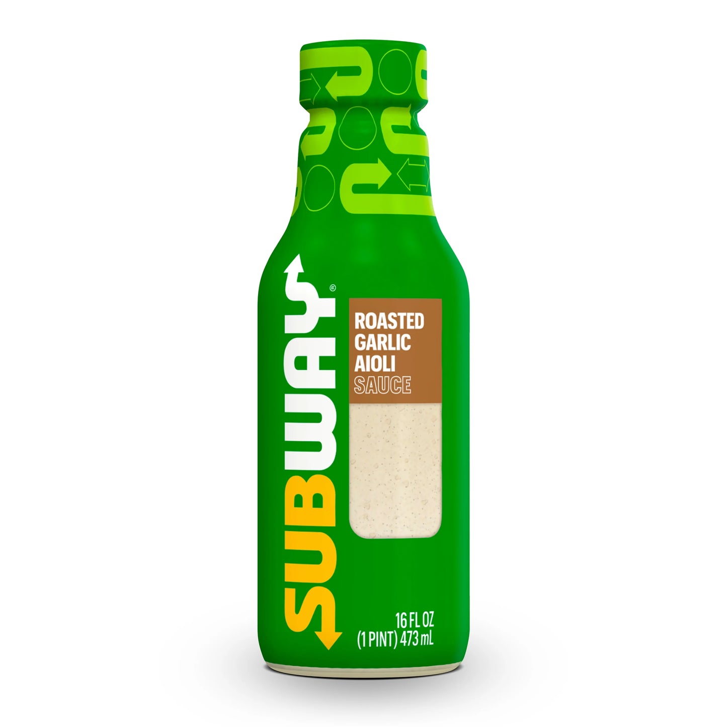 Subway Roasted Garlic Aioli Sauce 16 Fl Oz