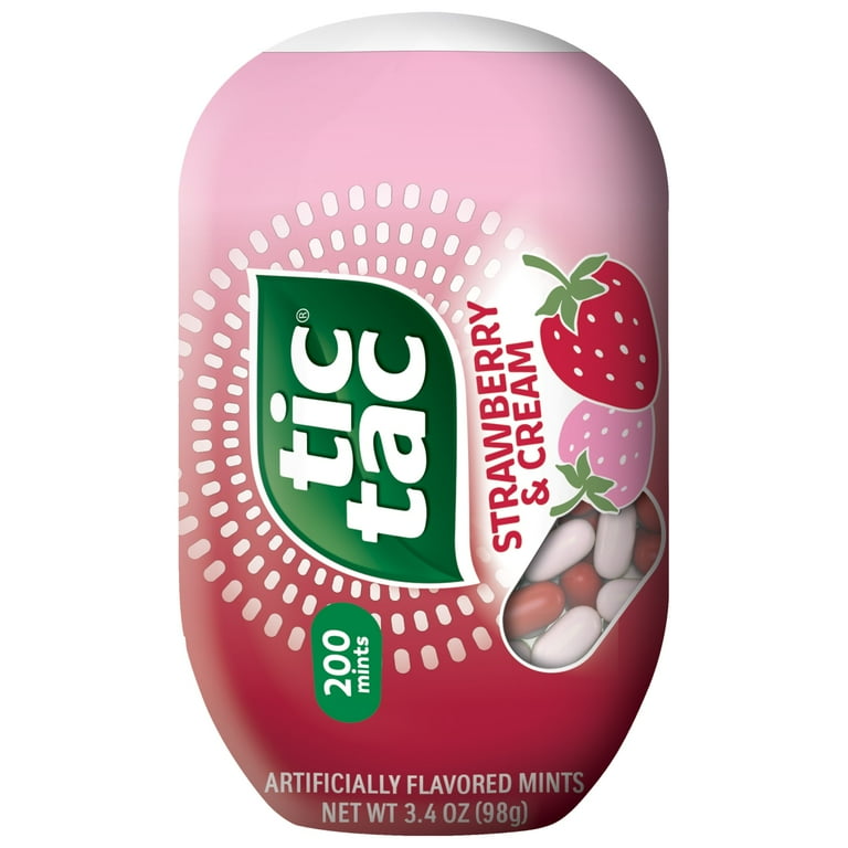 Tic Tac Strawberry & Cream 3.4 Oz