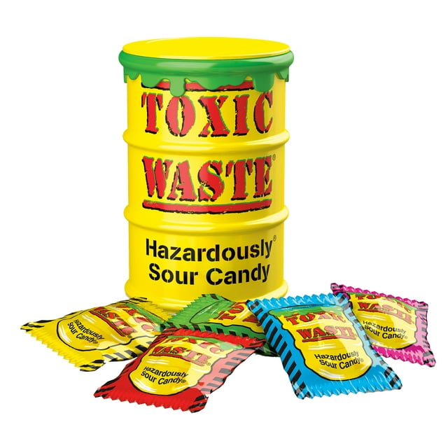Toxic Waste Hazardously Sour Candy 1.7 Oz