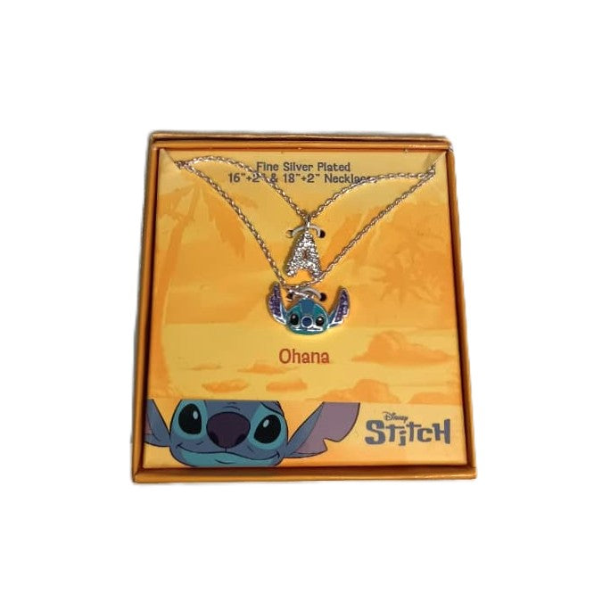 Disney Stitch Cadena Letra A