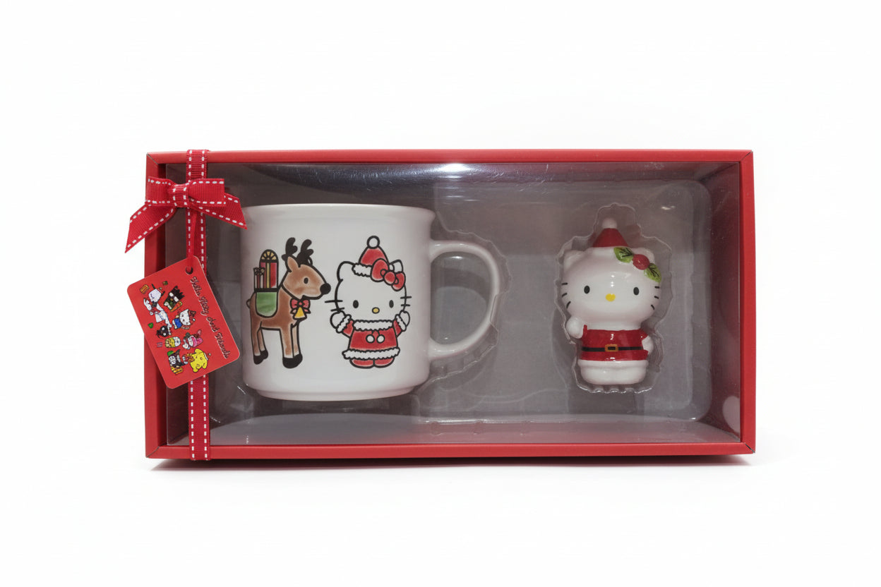 Hello Kitty Set Taza y Adorno de Navidad