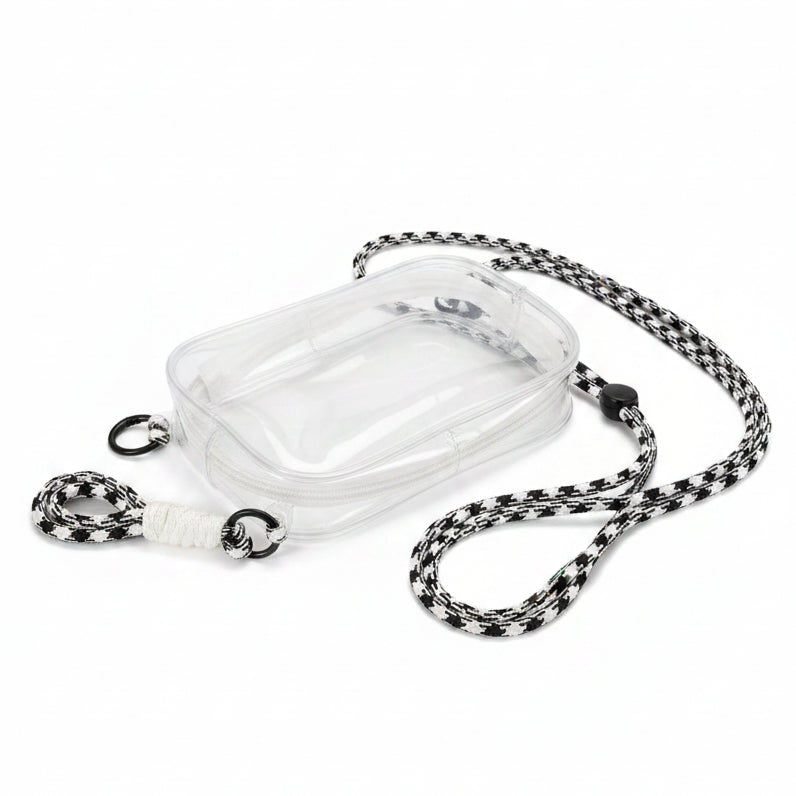 Estuche transparente