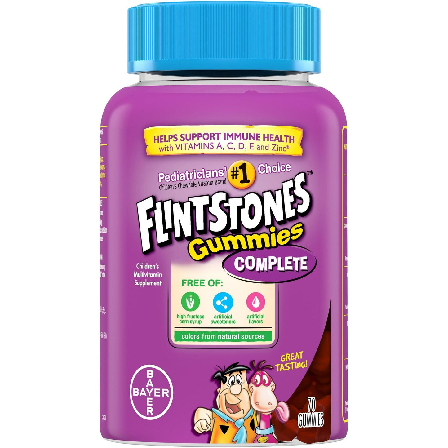 Bayer Flintstones Gummies Complete 70 Ct