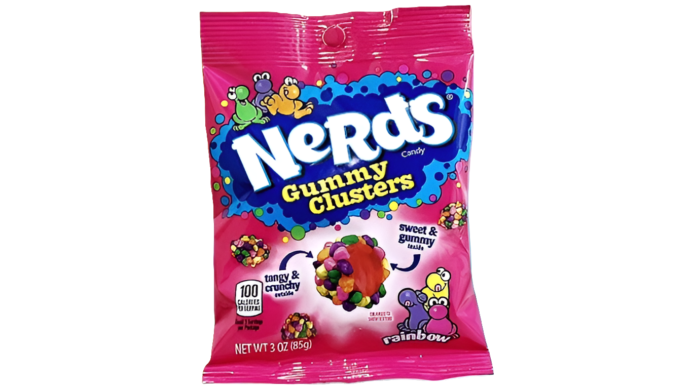 Nerds Gummy Clusters Rainbow 5 Oz
