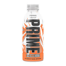 Prime Orange Ice Hydration Drink 16.9 Fl Oz