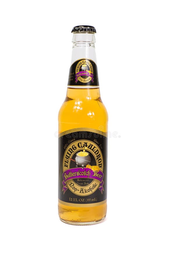 Harry Potter Butterscotch Beer Flying Gauldron Non-Alcoholic 12 Fl Oz