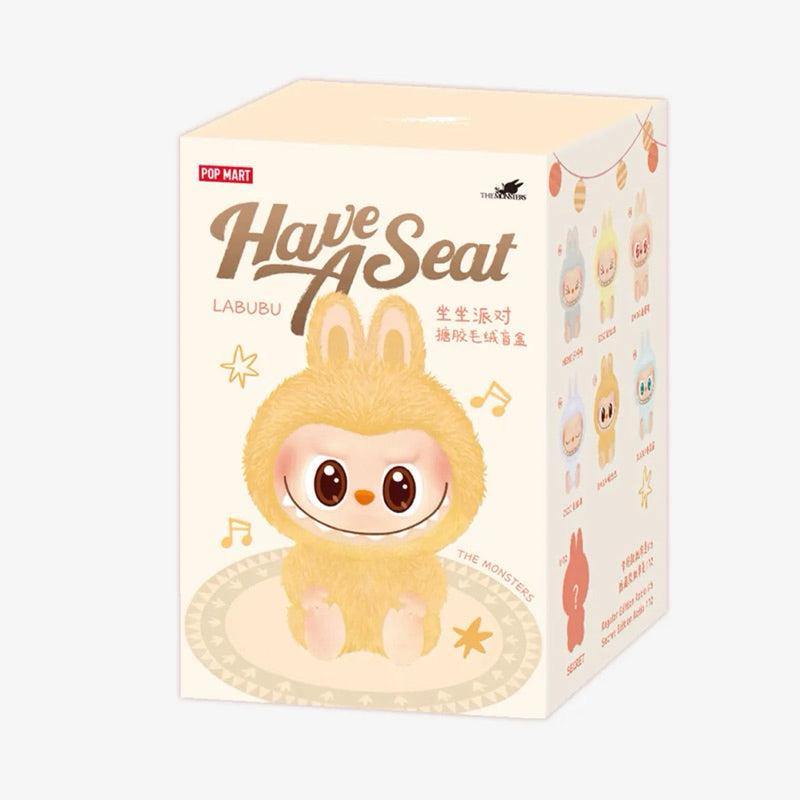 THE MONSTERS - LABUBU Have a Seat Vinyl Plush Blind Box