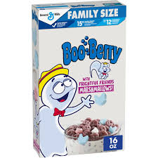 General Mills Boo Berry With Frightful Friends Marshmallows! 16 Oz