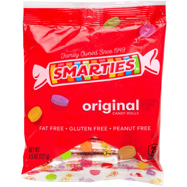 Smarties Original Candy Rolls 4.5 Oz