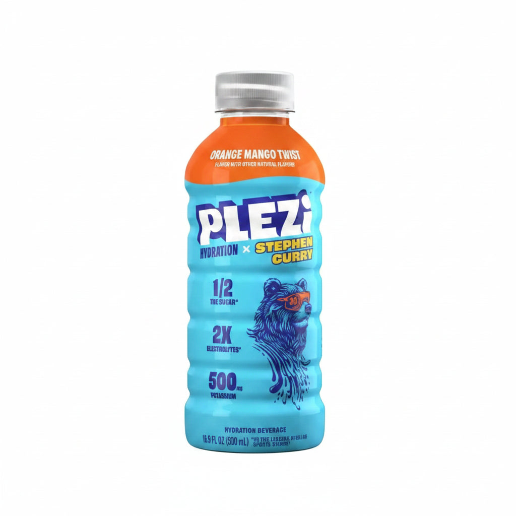 Plezi Hydration Orange Mango Twist X Stephen Curry 16.9 Fl Oz