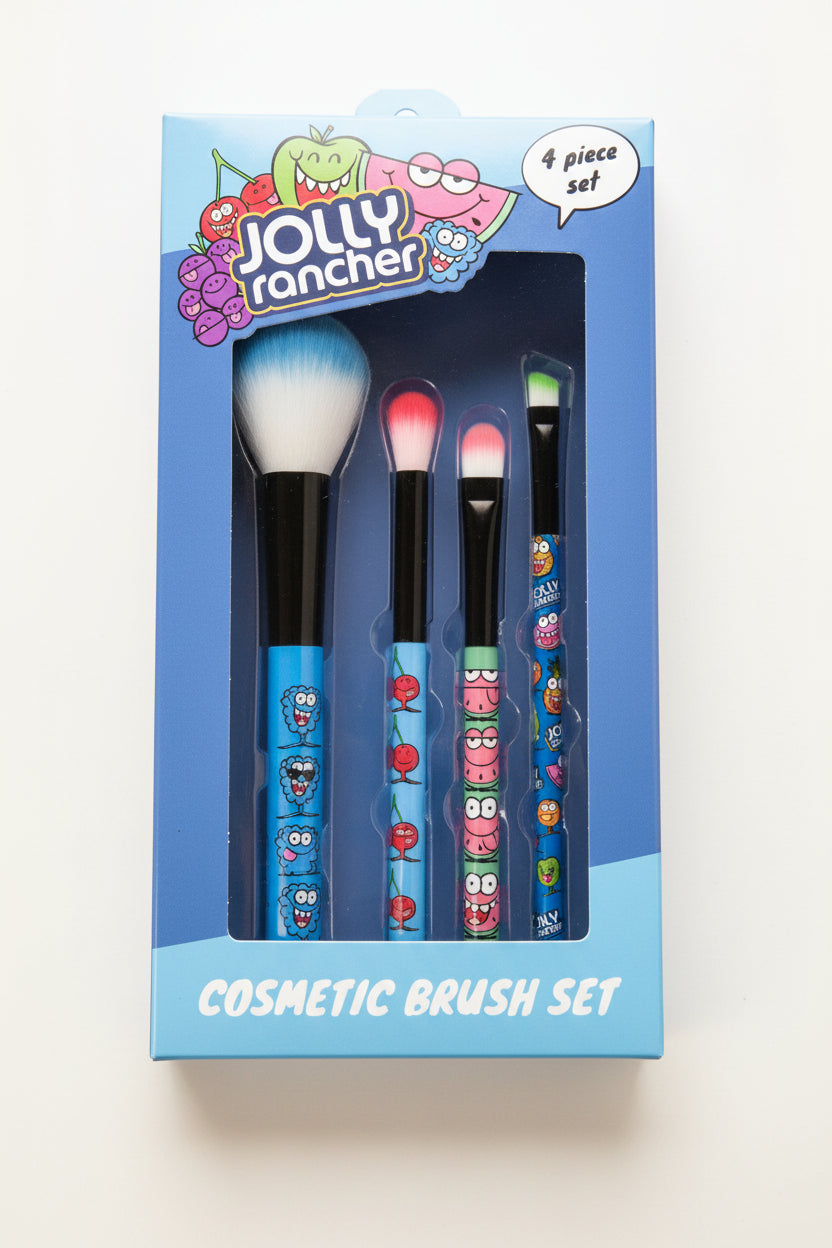 Jolly Rancher Cosmetic Brush Set 4 Piece Set