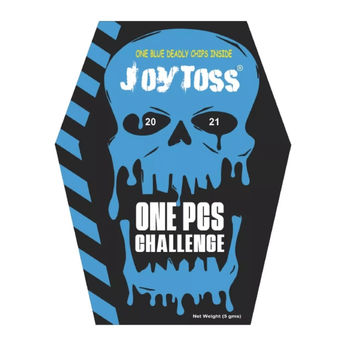 Joy Toss Challenge One Blue Deadly Chips Inside 5 Gm