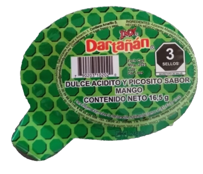 Indy Dartanan Dulce Picosito Sabor Mango 1 Ct