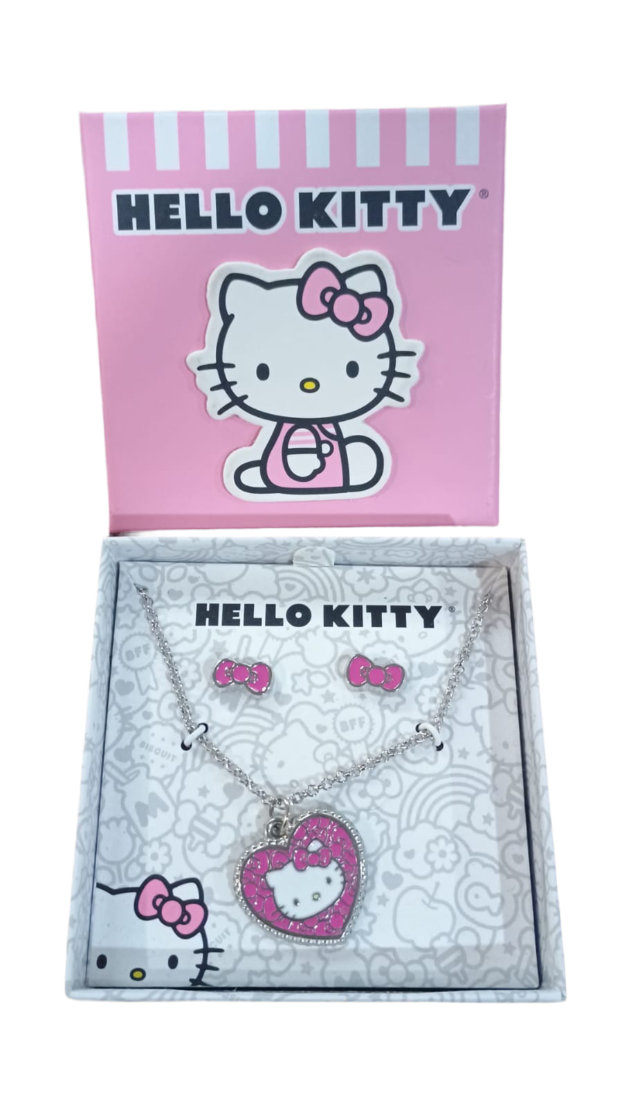 Hello Kitty Collar Y Aretes