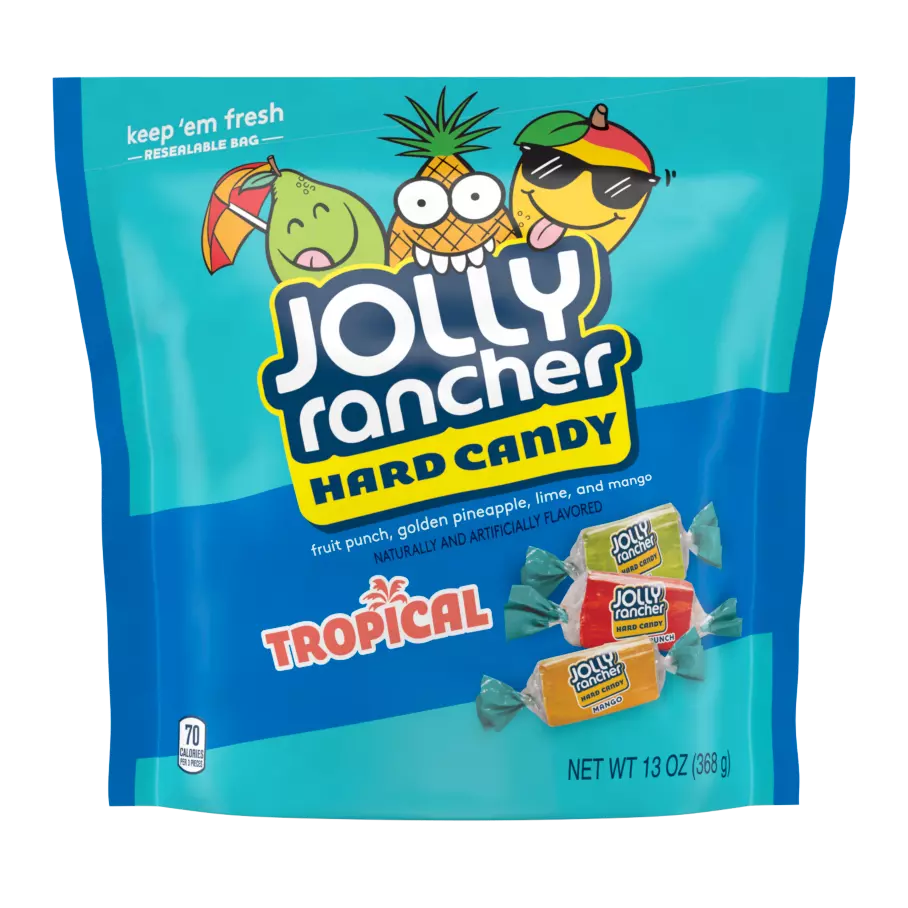 Jolly Rancher Hard Candy Tropical 13 Oz