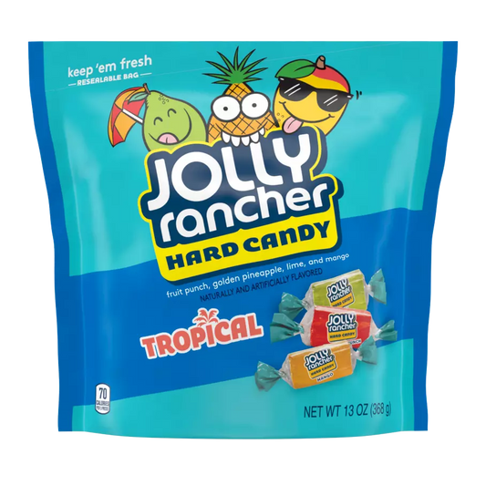 Jolly Rancher Hard Candy Tropical 13 Oz