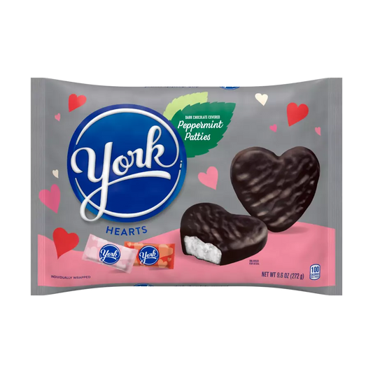York Hearts Peppermint Patties 9.6 oz