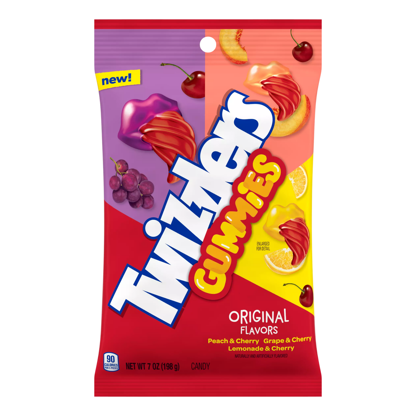 Twizzlers Gummies Original Flavors Candy 7Oz