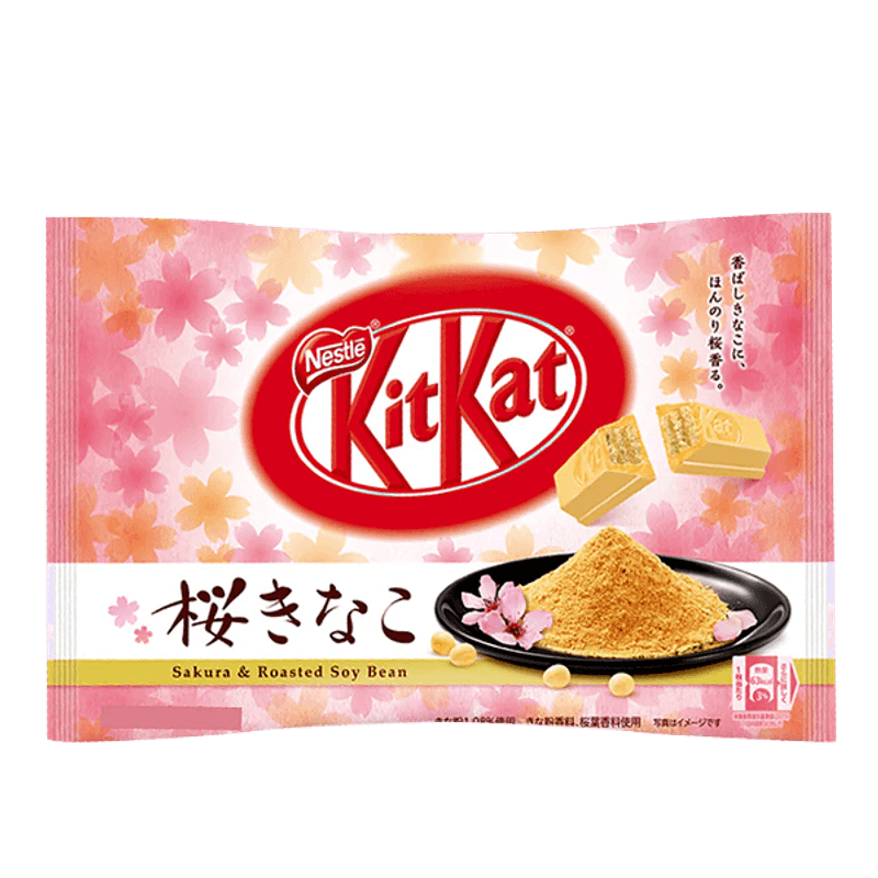 Kit Kat Sakura & Roasted Soybean Powerd