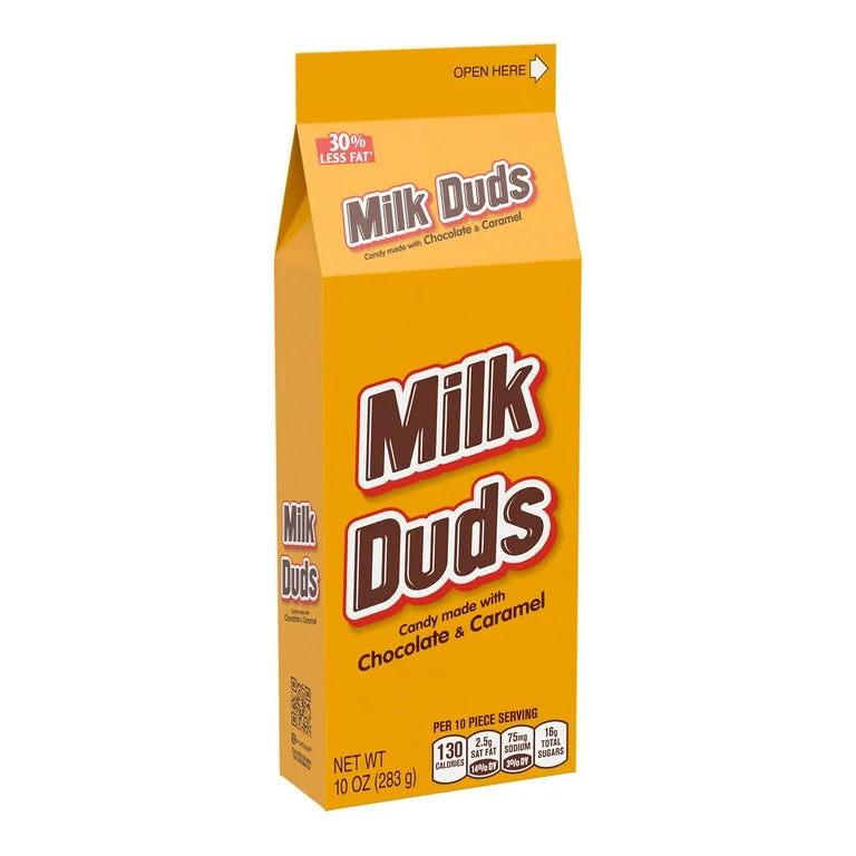 Milk Duds Candy Made With Chocolate & Caramel