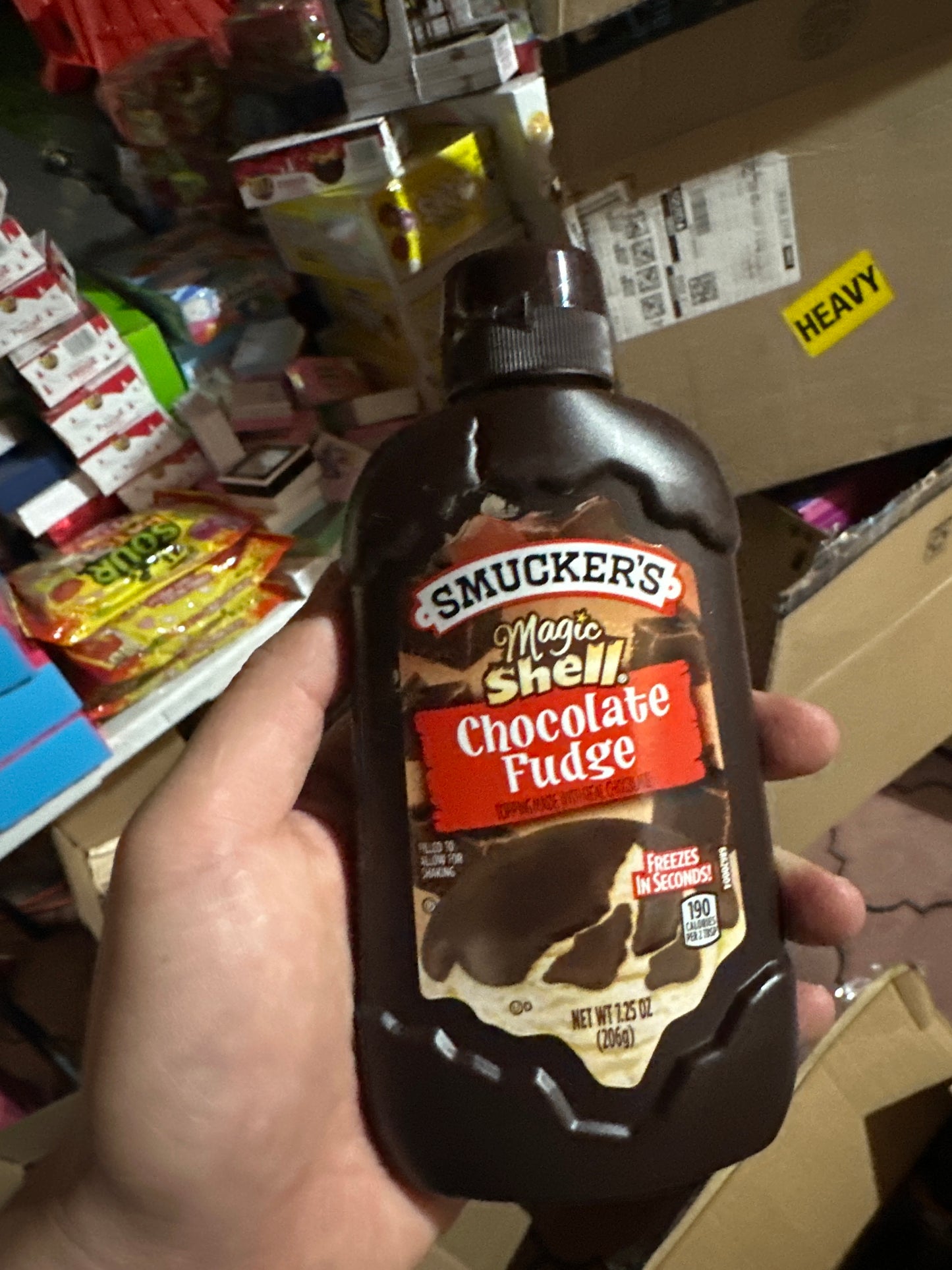 Smuckers Magic Shell Chocolate Fudge 7.25 oz