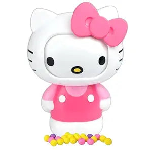 Hello Kitty Candy Dispenser, Face-Changing Figure With Assorted Hard Candy 0.21 Oz