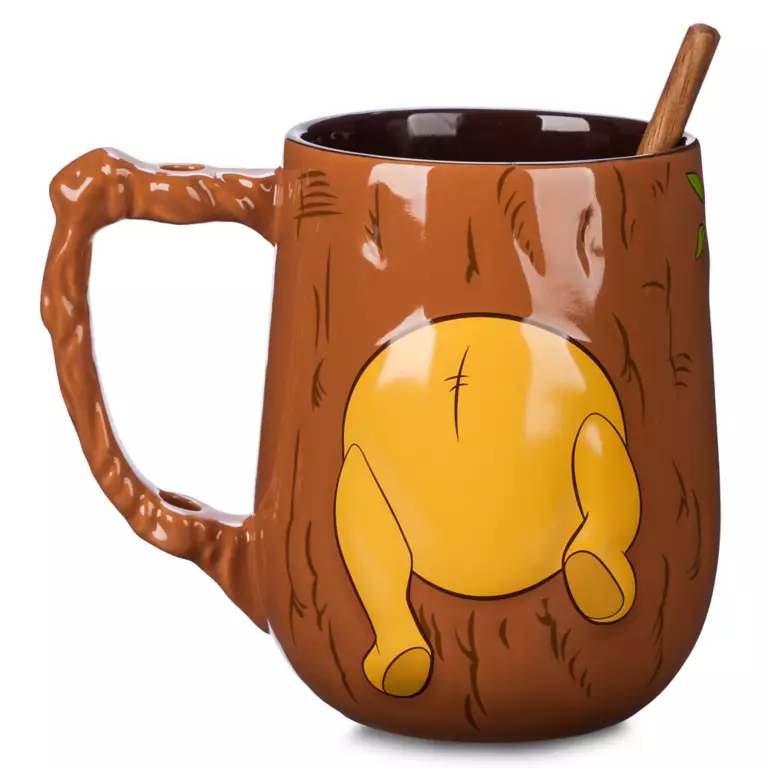 Winnie the Pooh Mug and Honey Dipper Set