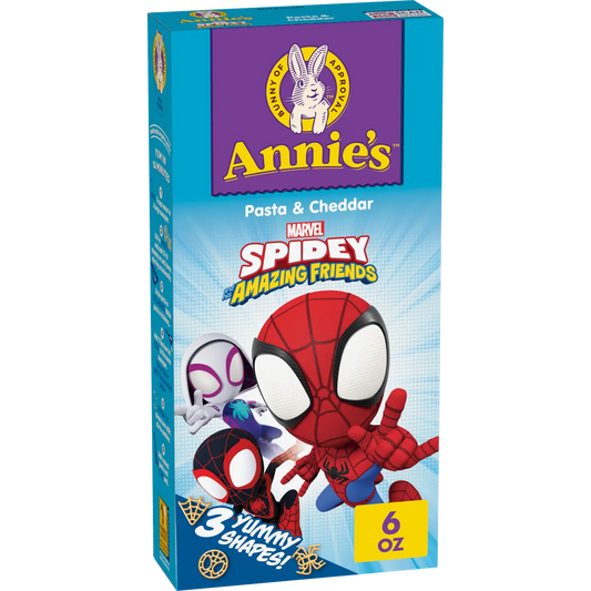 Annies Pasta & Cheddar Marvel Spidey Amazing Friends 6 Oz