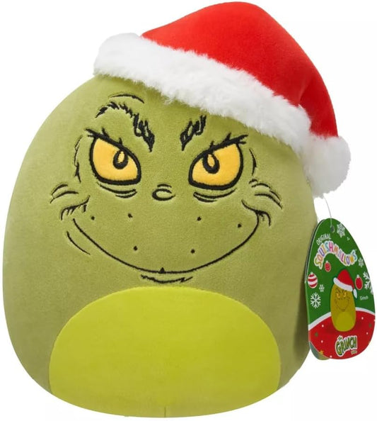 Squishmallows Official 5 inch Green Grinch - Child's Ultra Soft Stuffed Plush Toy