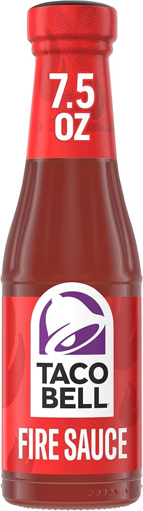 Taco Bell Fire Sauce 7.5 oz