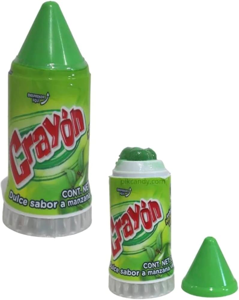 Crayon Sabor A Manzana Verde 28 G