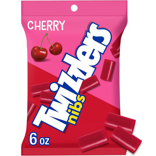 Twizzlers Nibs Cherry Flavor 6 Oz
