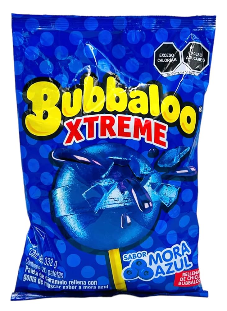 Bubbaloo Xtreme Blue Berry - Mora Azul