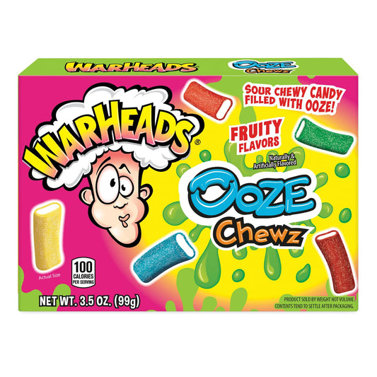 Warheads Ooze Chewz 3.5 oz