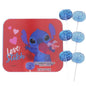 Disney Stitch 6 Strawberry Popsicles, 1.69 Oz