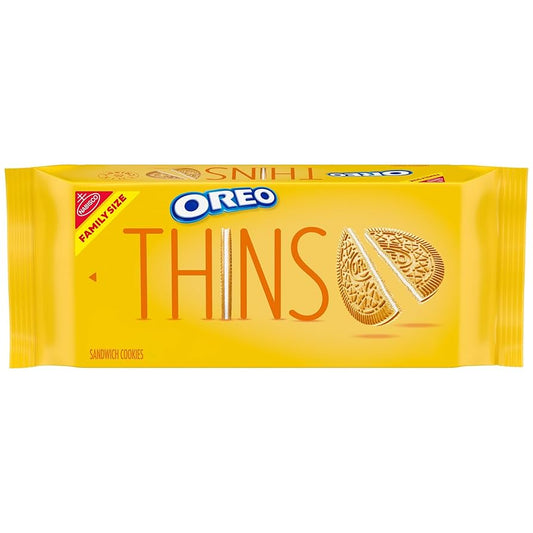 Oreo Thins Golden Sándwich Cookies 11.78 Oz