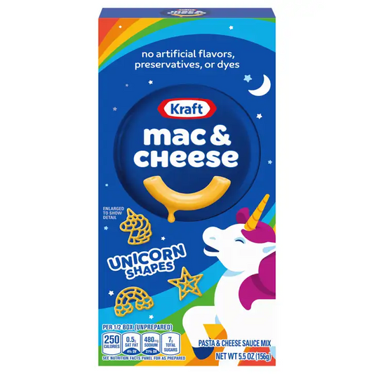 Kraft Mac & Cheese Unicorn Shapes 5.5 oz