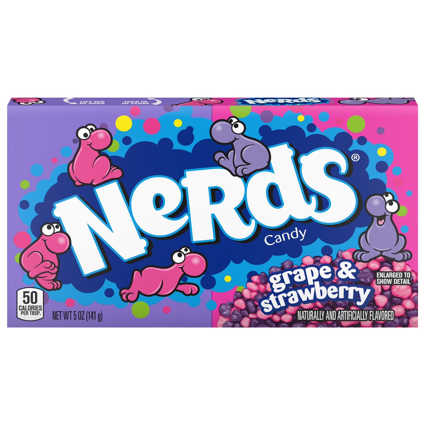Nerds Grape & Strawberry caja 5 Oz 141g