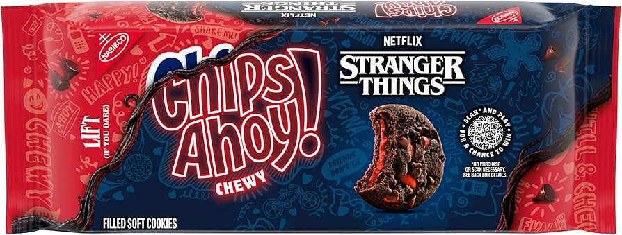 Chips Ahoy! Chewy Stranger Things 9.9 Oz